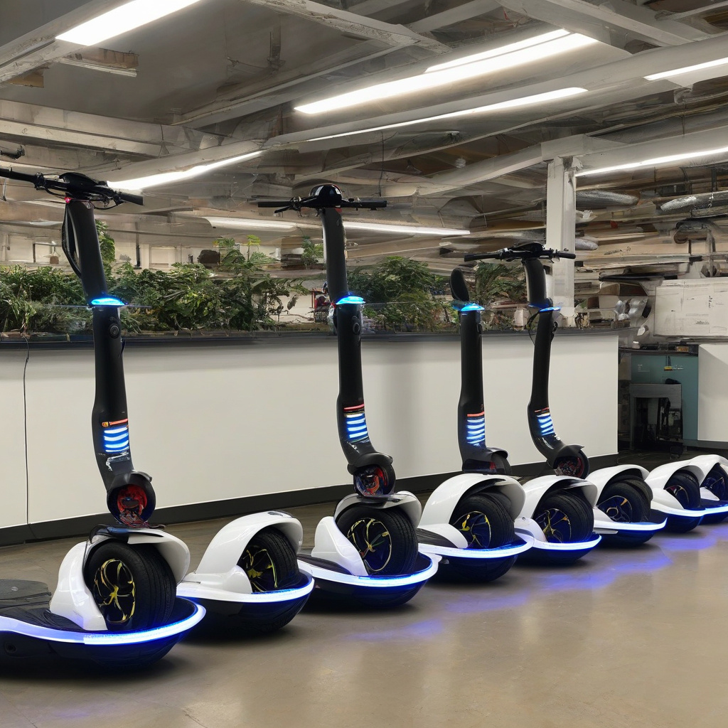 розбирання гіроскутера для перевірки внутрішніх компонентів