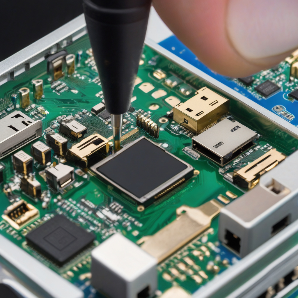 розбір ігрової приставки для діагностики HDMI