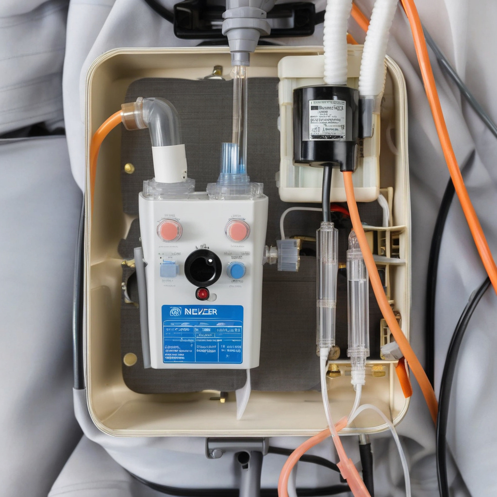 очищення мембрани інгалятора під час сервісного обслуговування