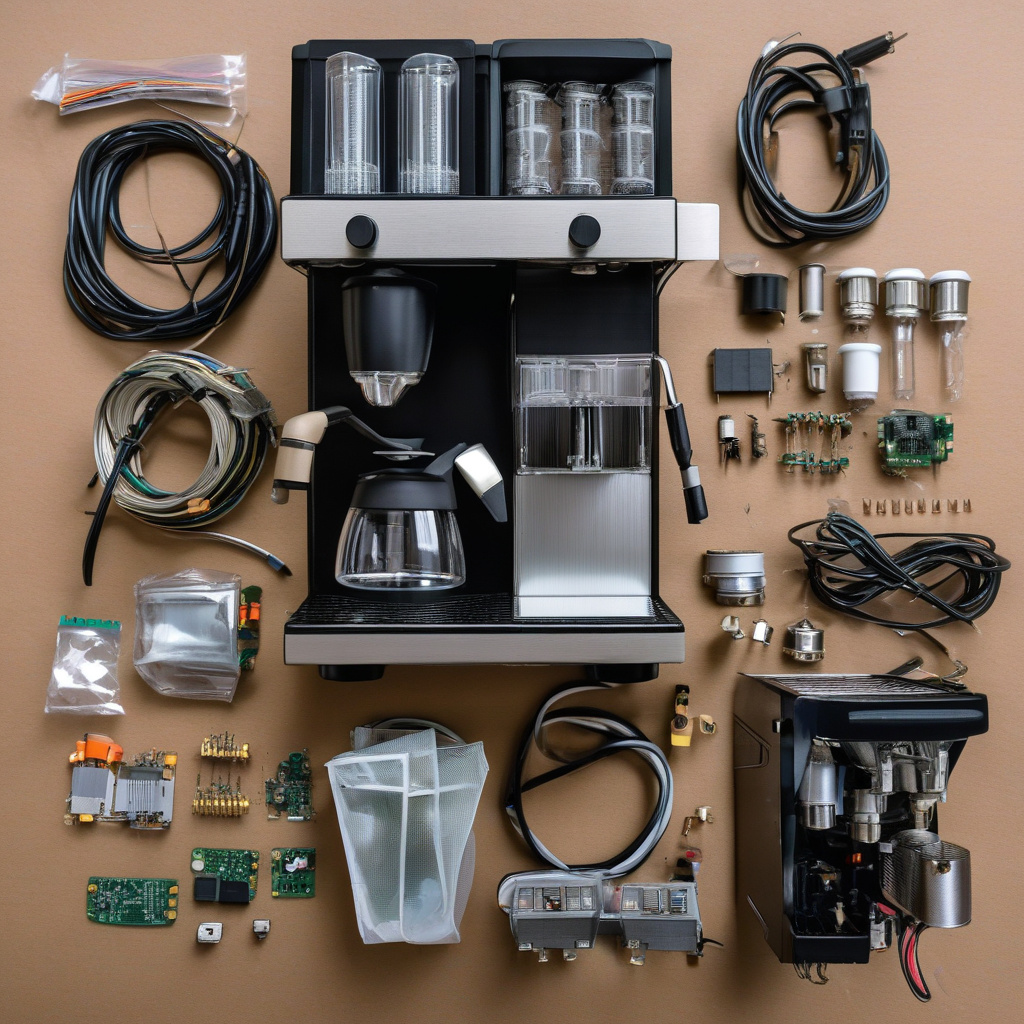 кавомашина з ознаками несправності під час роботи