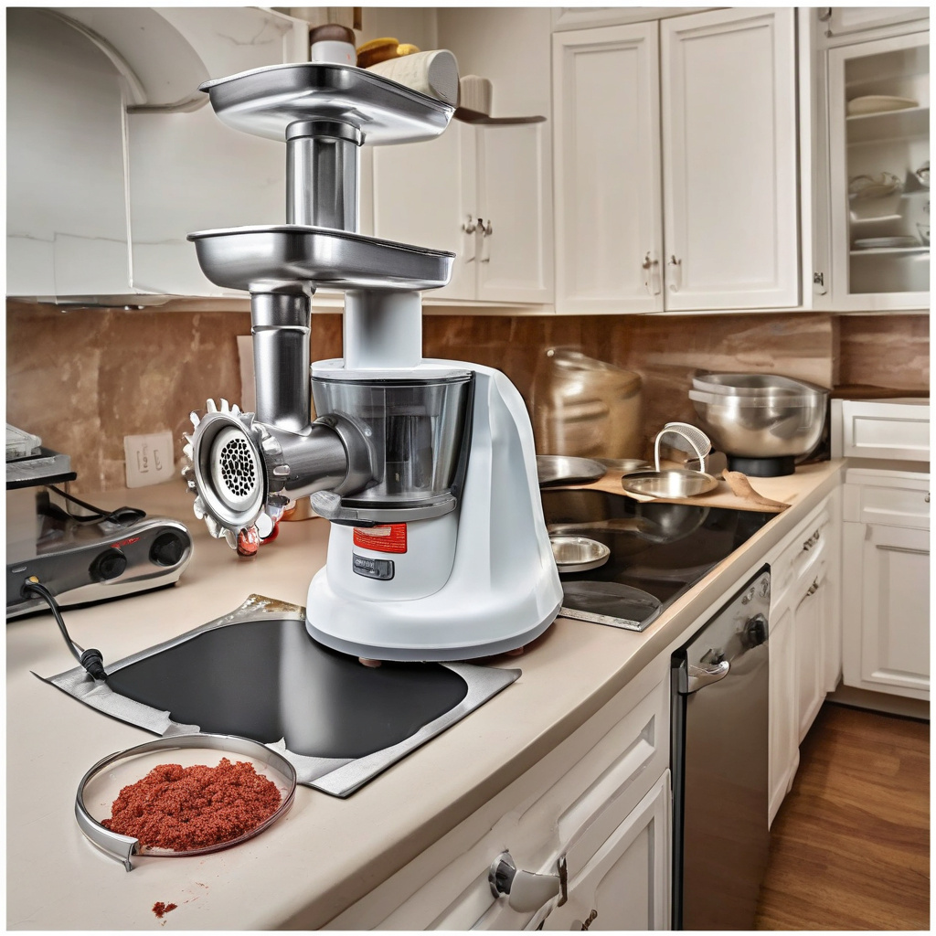 заміна редуктора м’ясорубки у сервісі