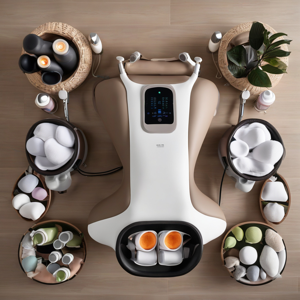 двигун масажера під час розбирання