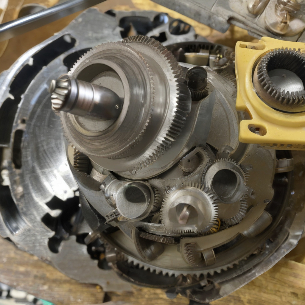 електронний блок масажера під час перевірки