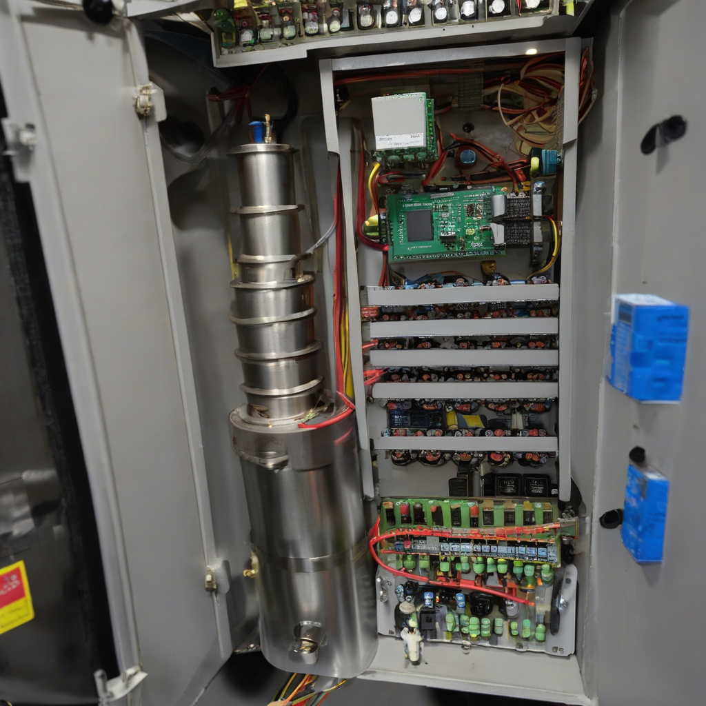 перевірка автоматики опалювального котла у сервісній майстерні