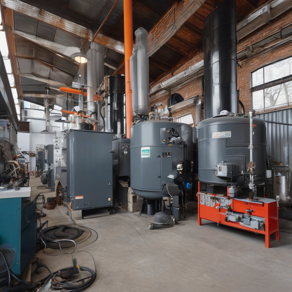 налаштування пальника газового котла під час обслуговування