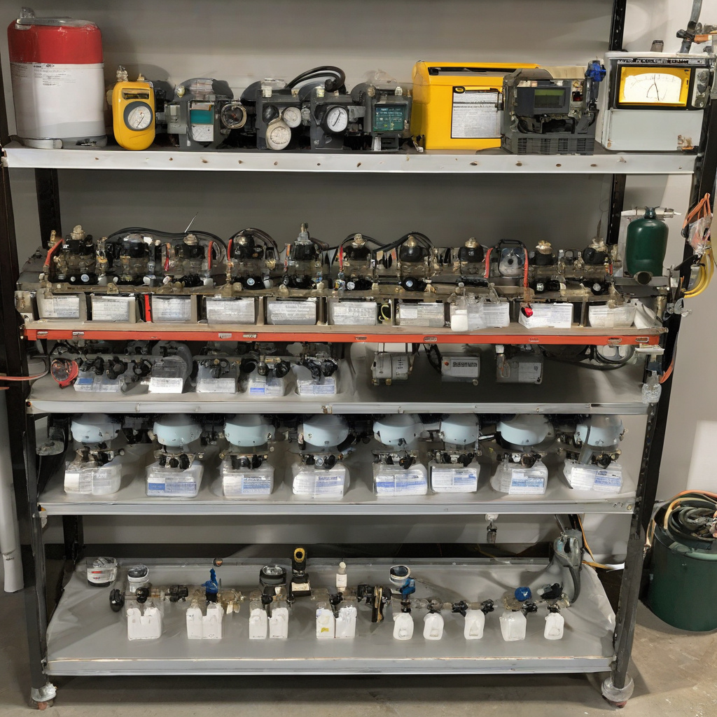 опалювальний котел під час комплексної діагностики у сервісі