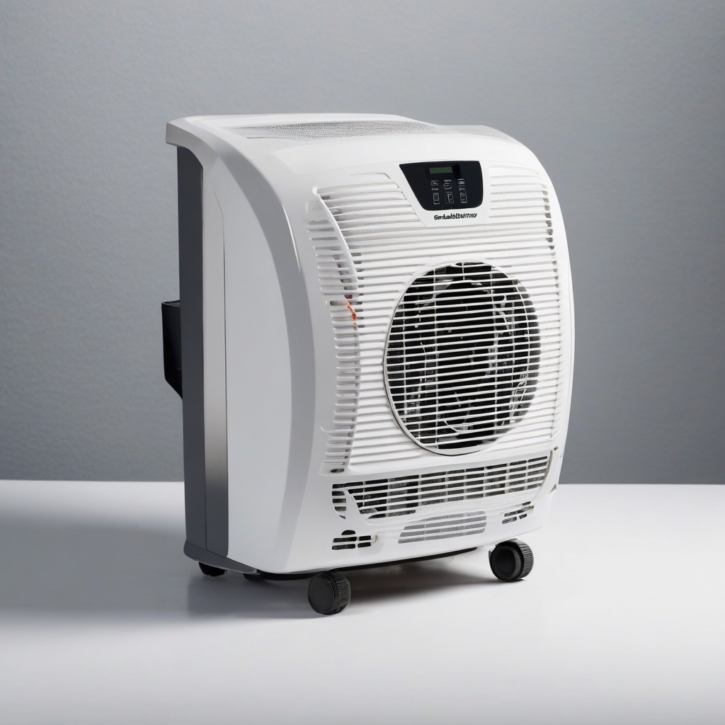 відремонтований осушувач повітря у приміщенні