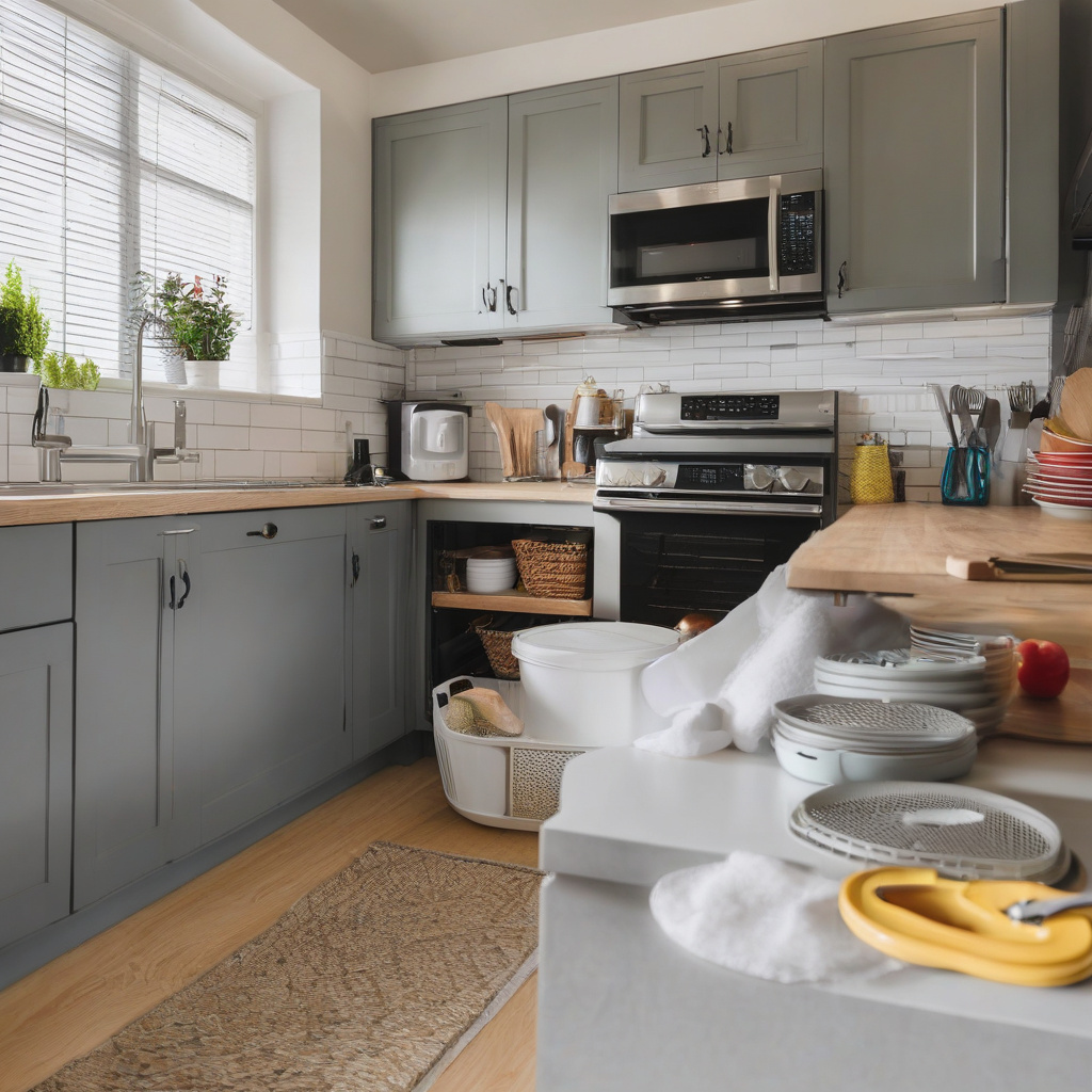 посудомийна машина після професійного ремонту на кухні