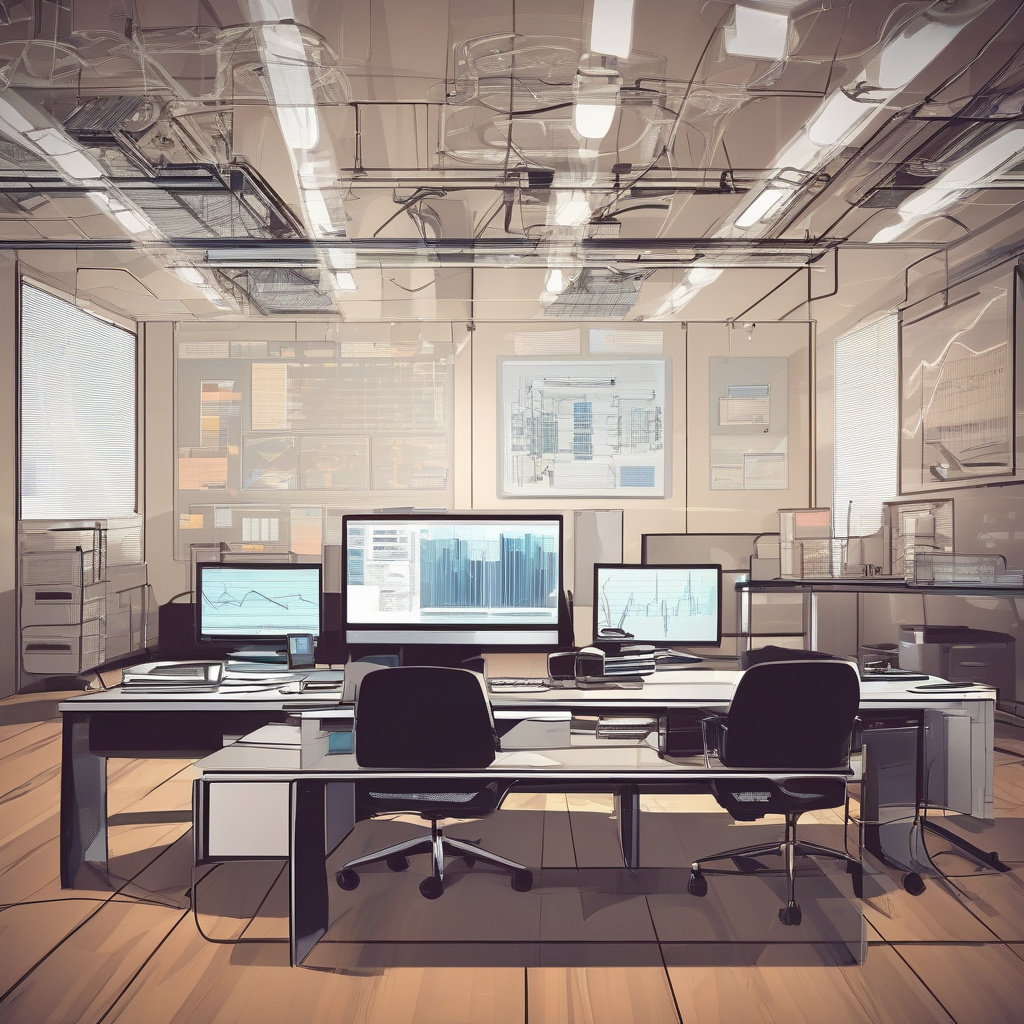 проектор у сервісному центрі під час комплексної діагностики