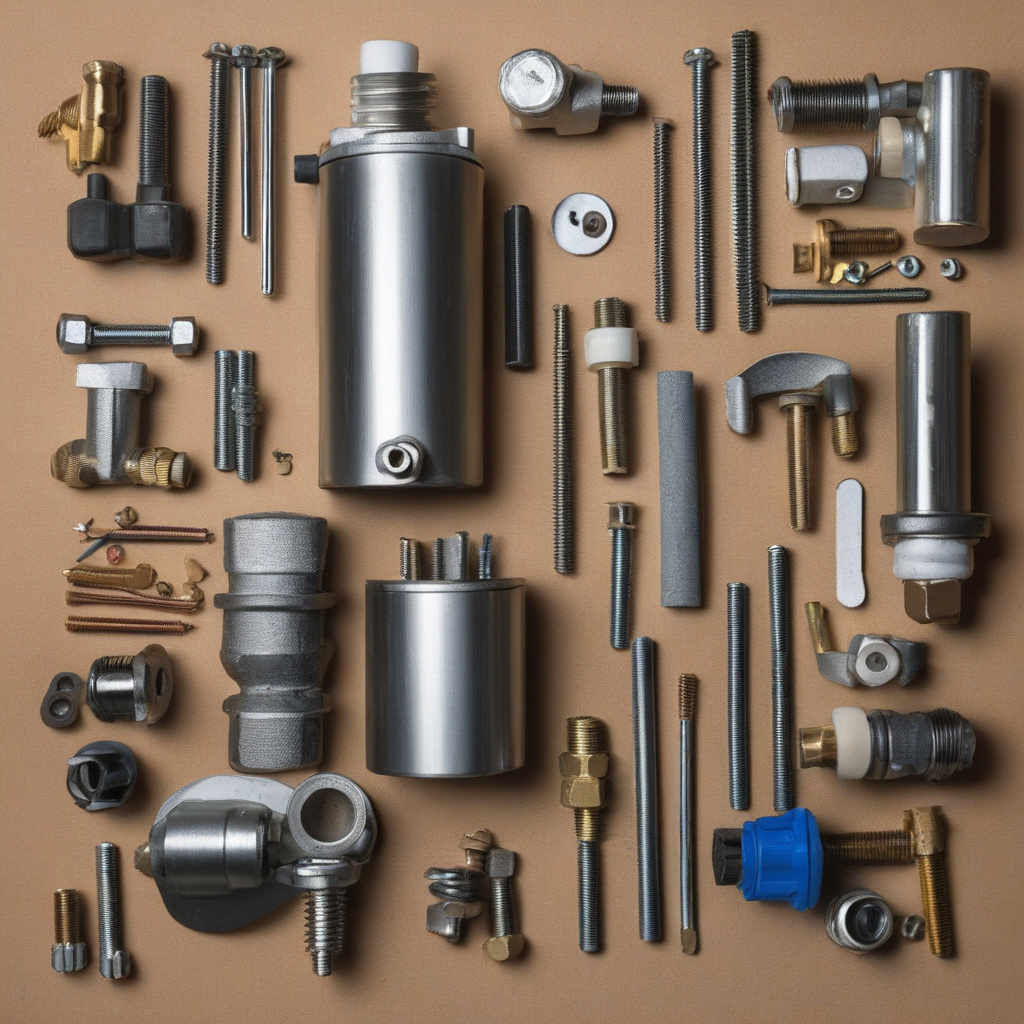 майстер ремонтує бойлер, внутрішні деталі водонагрівача