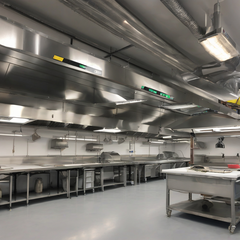 відновлена кухонна витяжка після ремонту