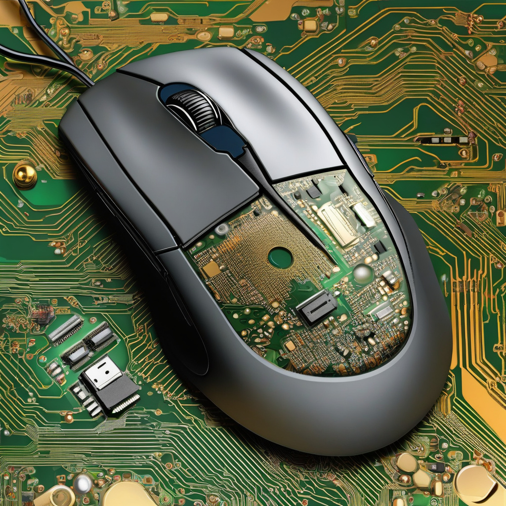 комп’ютерна мишка з несправними кнопками, ремонт мишок Тернопіль