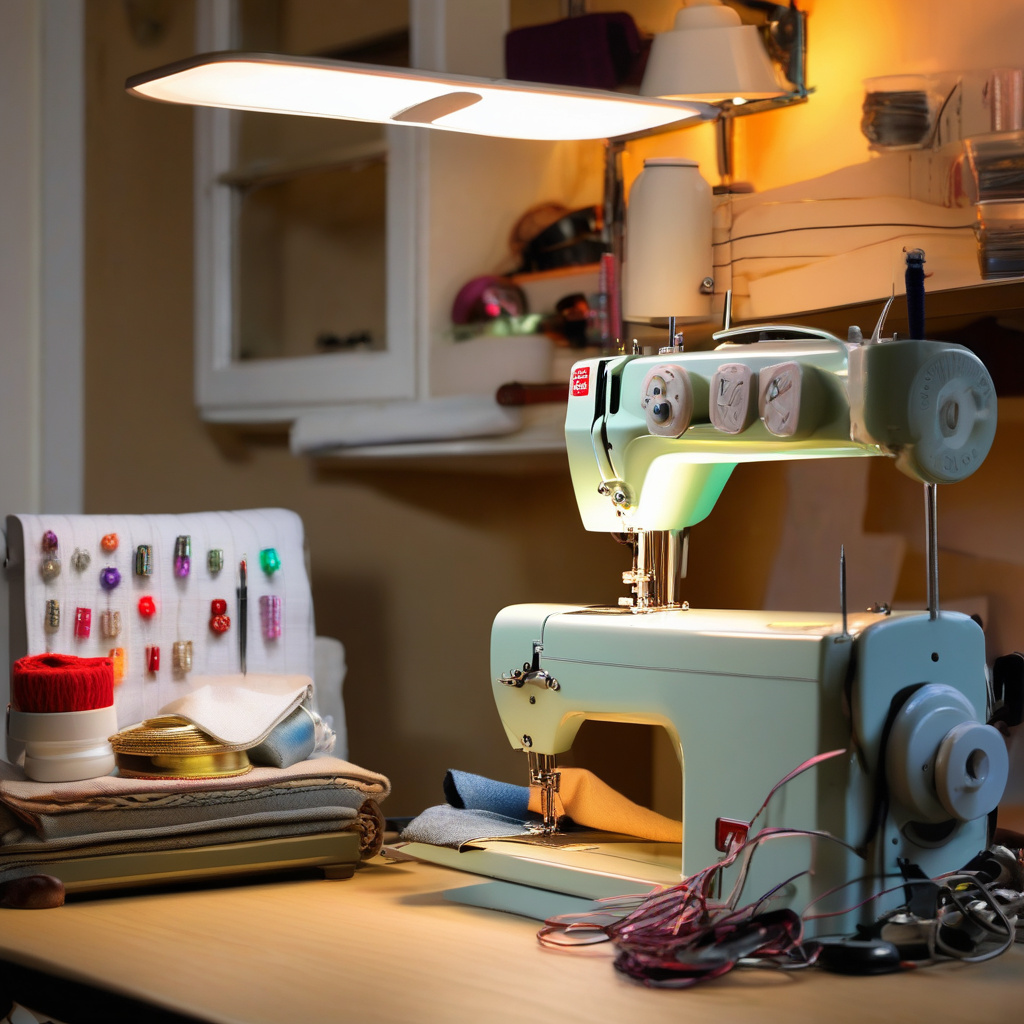 тестування швейної машини після ремонту