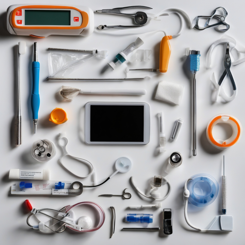 порівняння старого і нового тонометра на столі