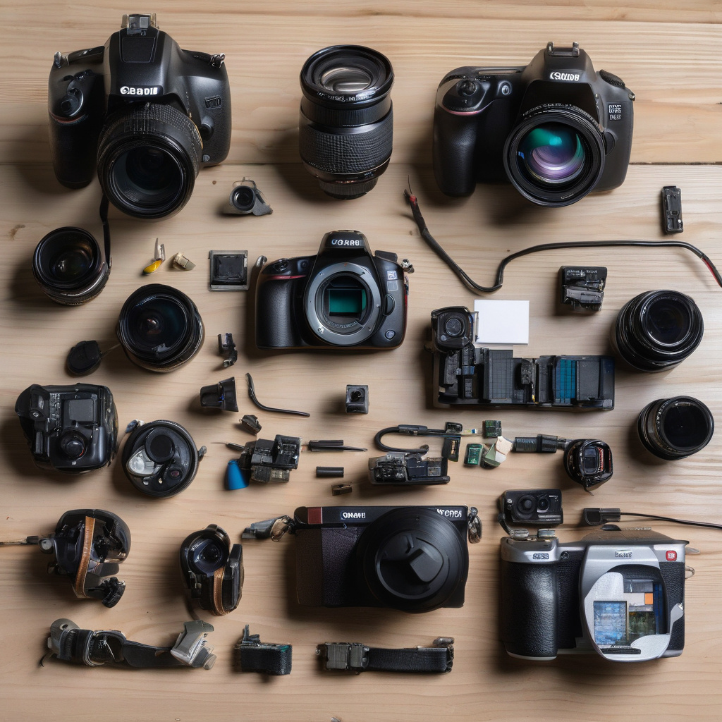 цифровий фотоапарат після ремонту