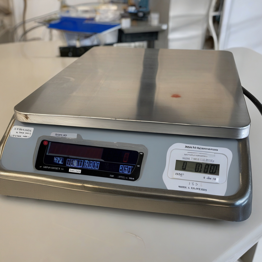 тестування електронних ваг після ремонту