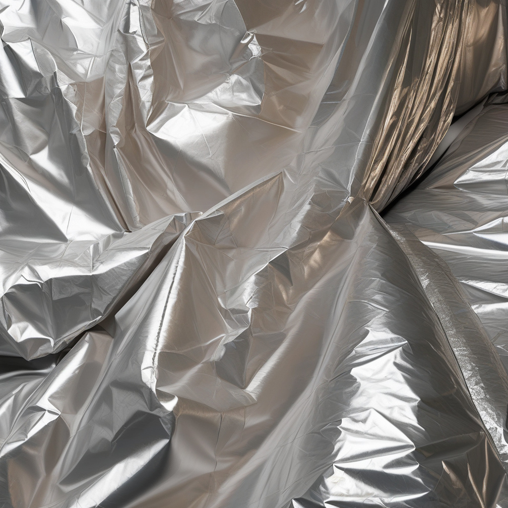 Optimal installation techniques for foil vapor barriers Installation of foil vapor barrier