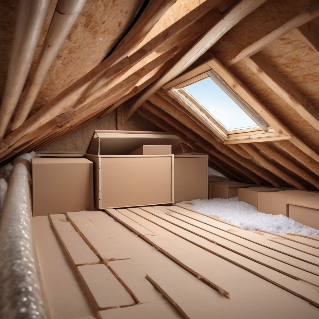 Insulation materials for attic hatch - save heat effectively Insulation materials for attic hatch