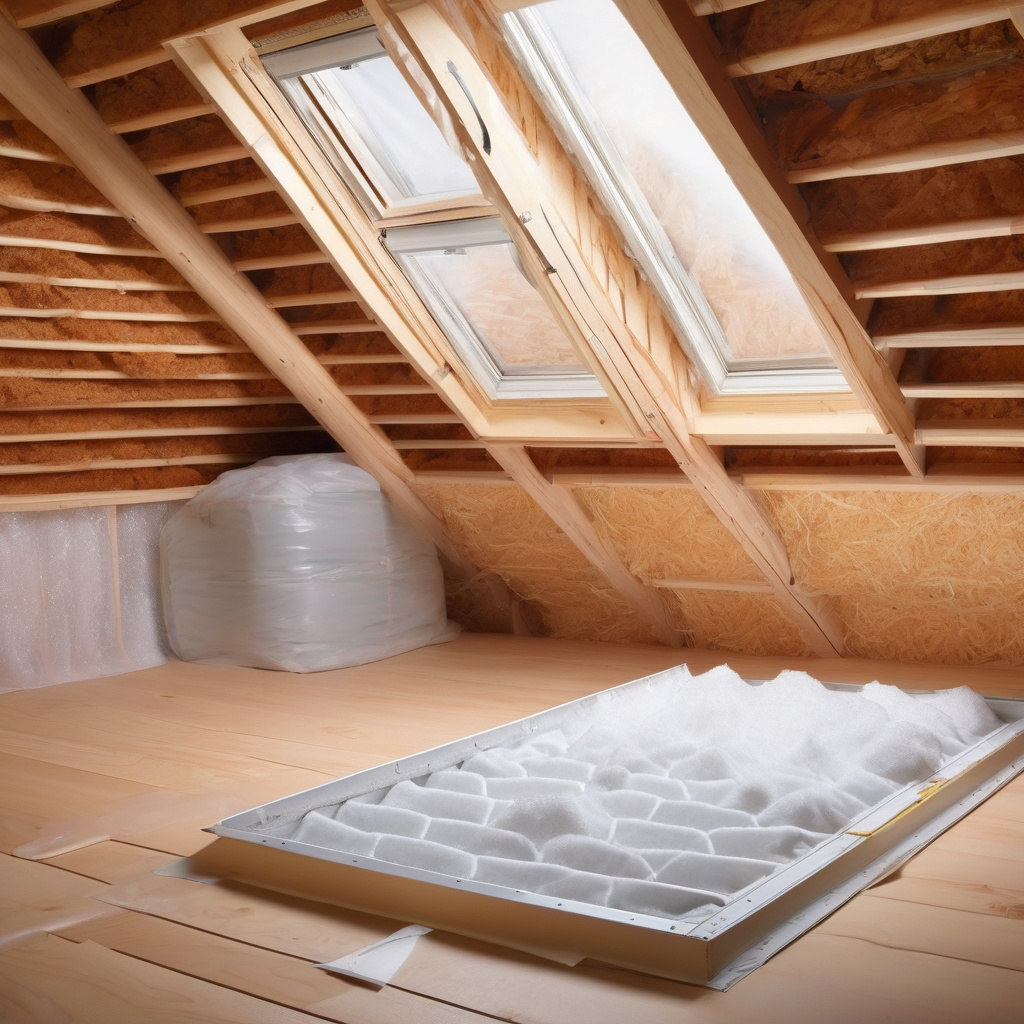 Installing foam board insulation for better heat retention Installing foam board insulation