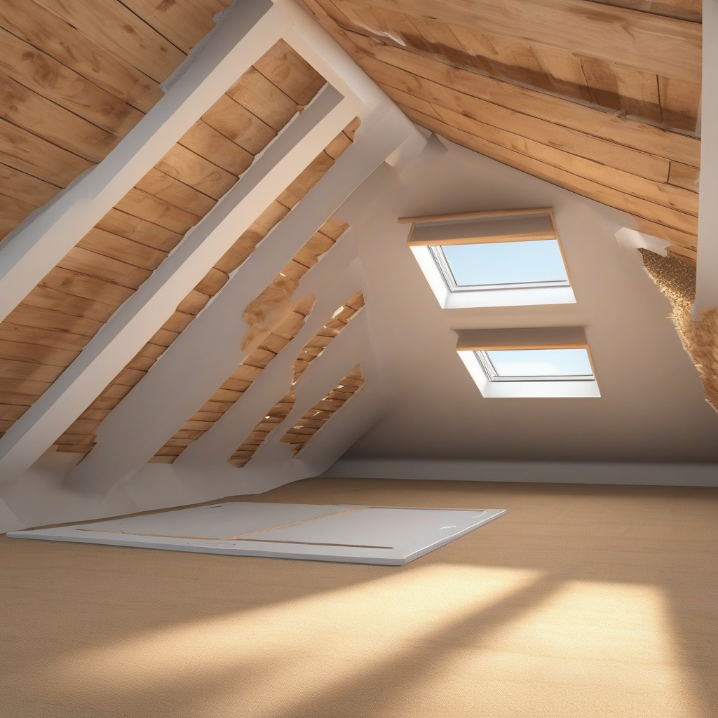 Blanket insulation for attic hatch - effective method Blanket insulation for attic hatch