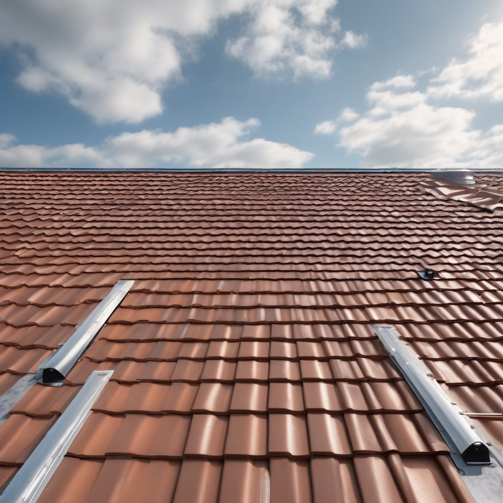 Types of Roof Fastener Solutions Close-up of roof fasteners