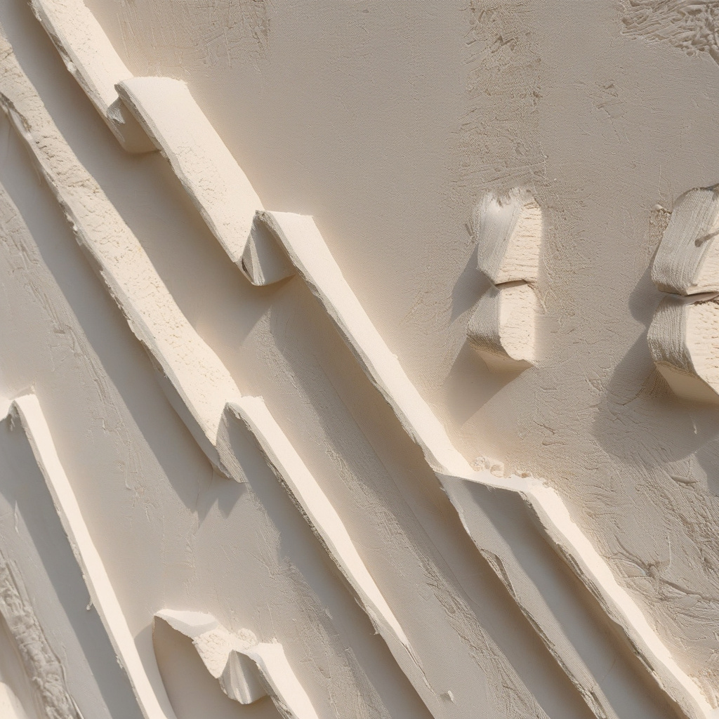 Applying gypsum plaster to exterior walls Professional application of gypsum plaster