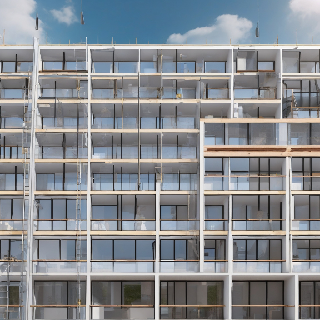 Installation process refined Plastic window slopes installation process