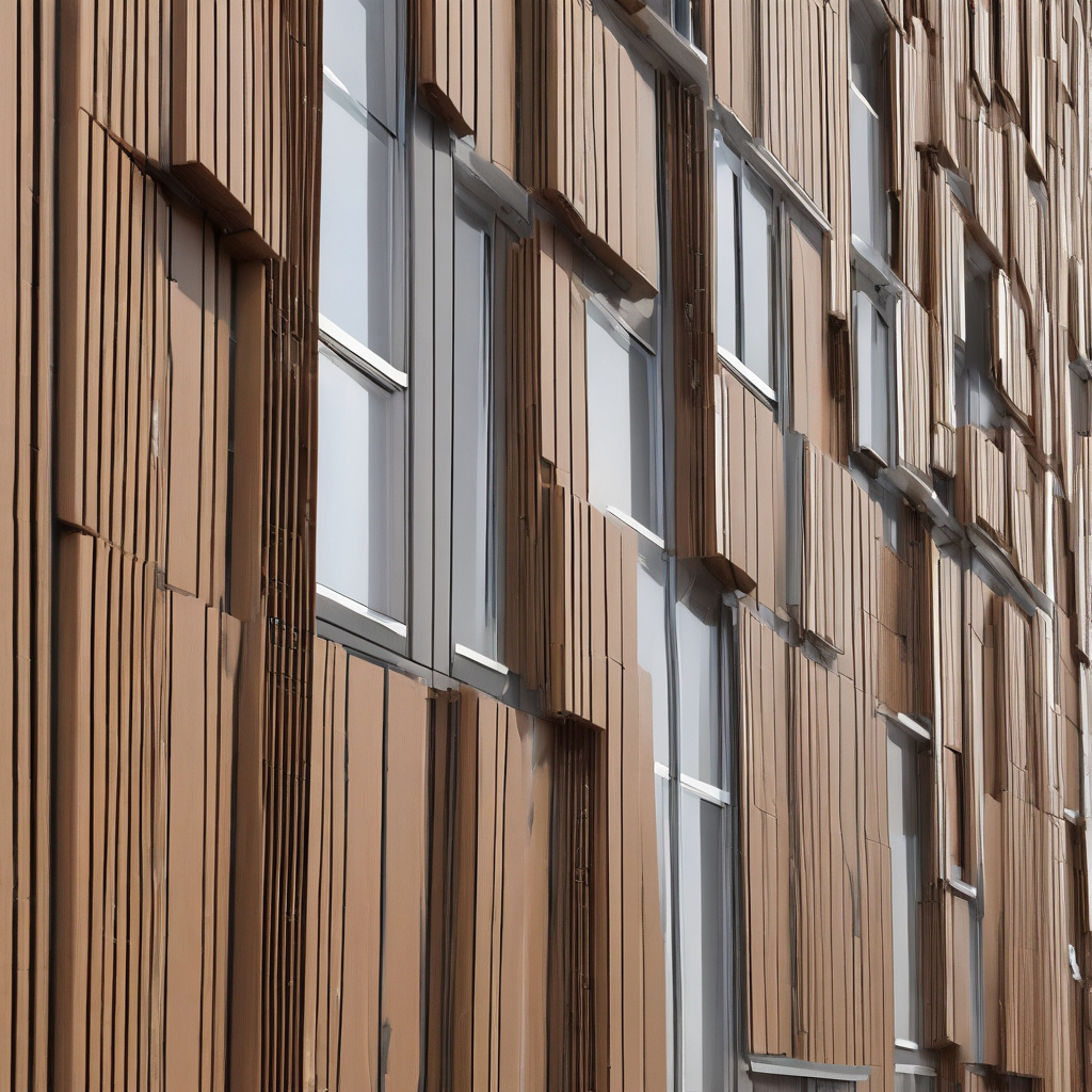 WPC Facade Board in Use WPC Facade Board in Use