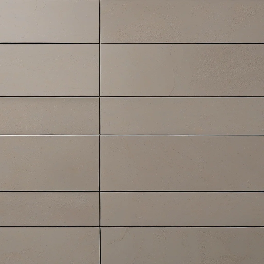 Installing porcelain stoneware for durability