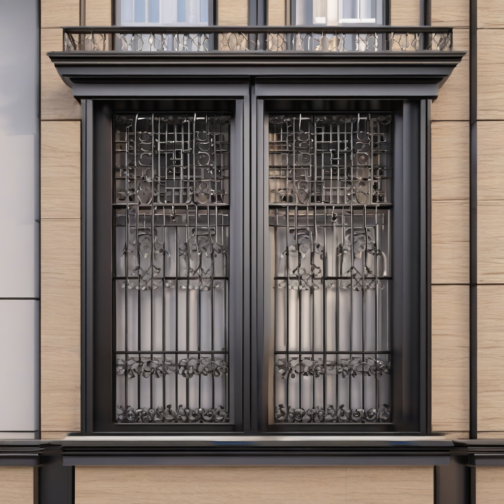 Modern Iron Grilles for Contemporary Homes Modern design of wrought iron grilles