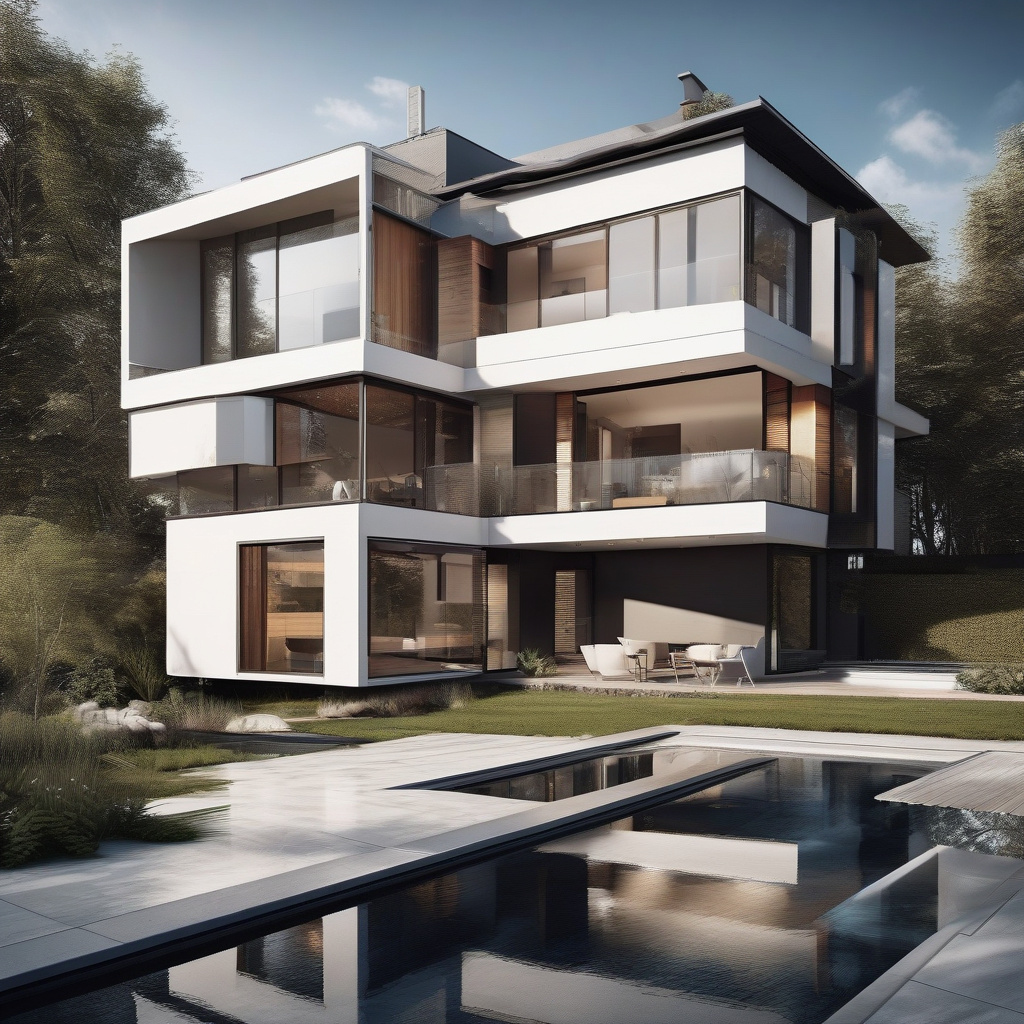 High-tech Architecture in 2026: Innovations in Home Design modern high-tech house with innovative design