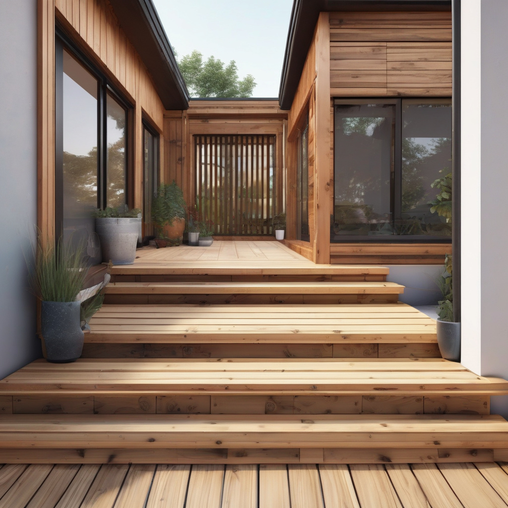 Elegant porch with decorative finishes Elegant porch with decorative finishes