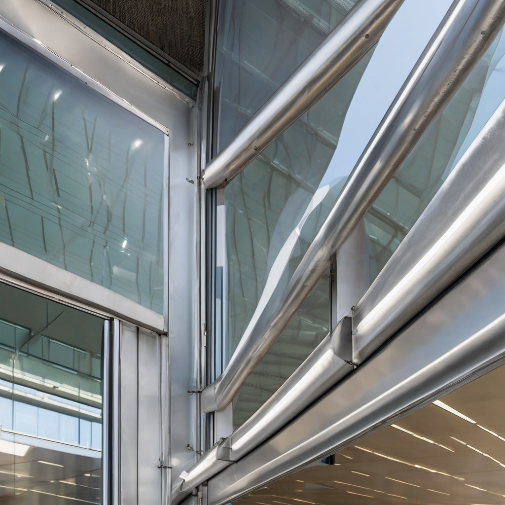 renovation project with aluminum profiles