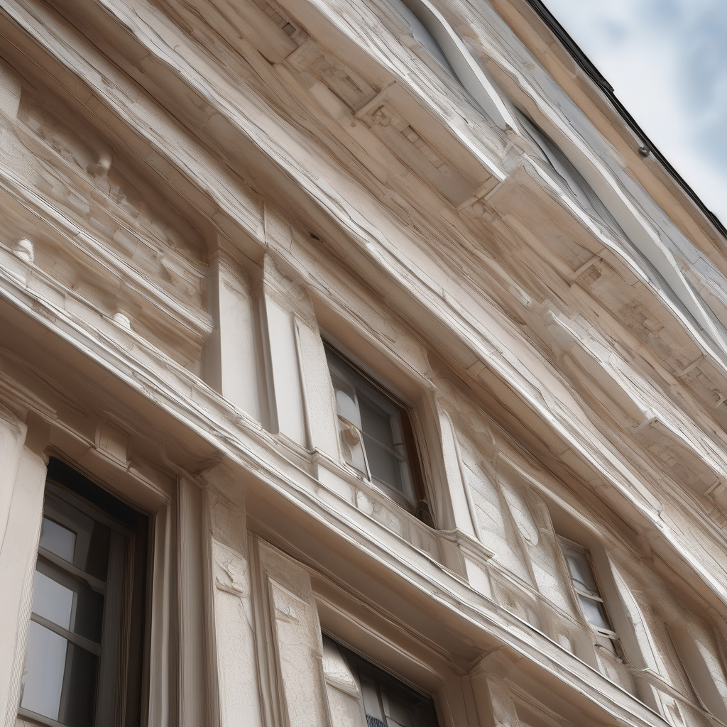 Classic and modern facade juxtaposition in Los Angeles Classic and modern facade juxtaposition in Los Angeles