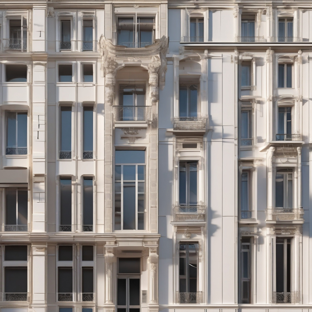 Modern vs traditional architectural facades Modern vs traditional architectural facades