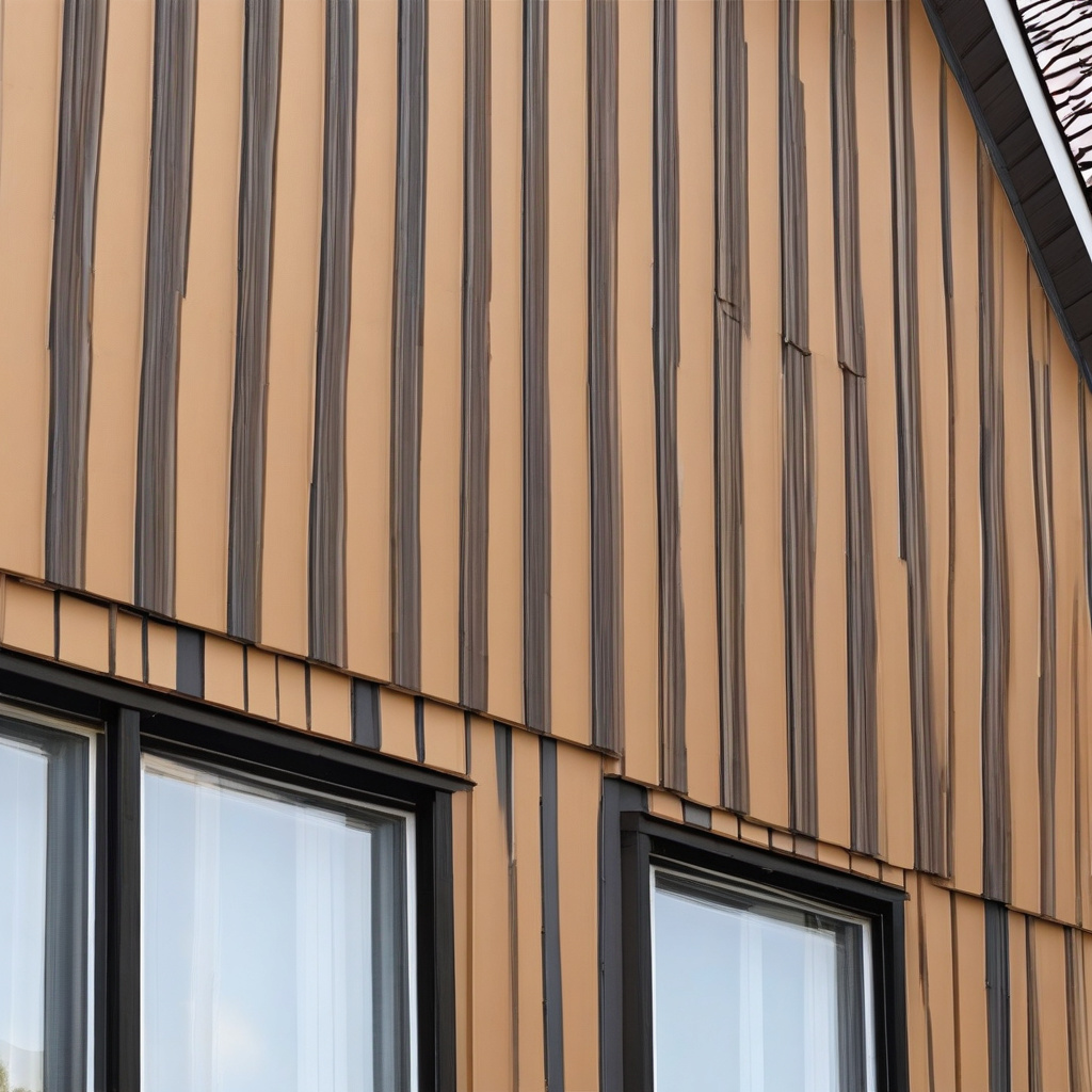 Finishing strips installation process