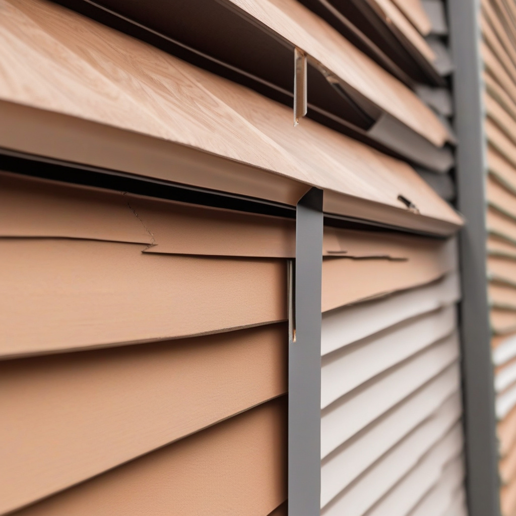 Elegant fiber cement finishing strips