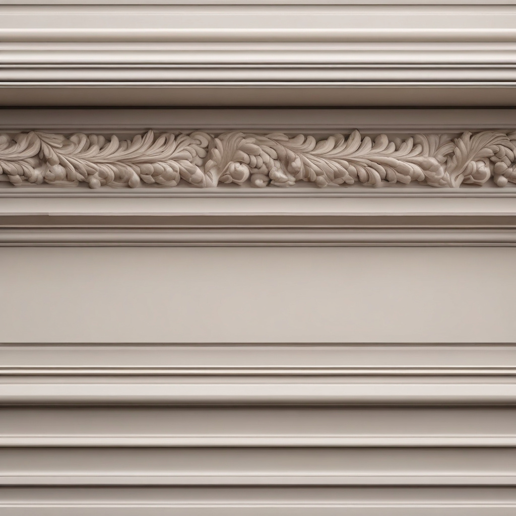 Stylish facade molding adding character to Los Angeles home