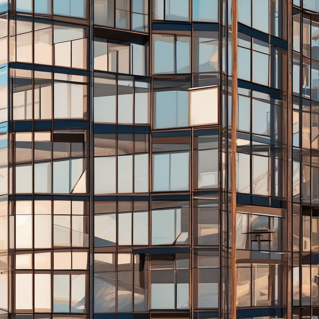 A window fitted with PVC slopes