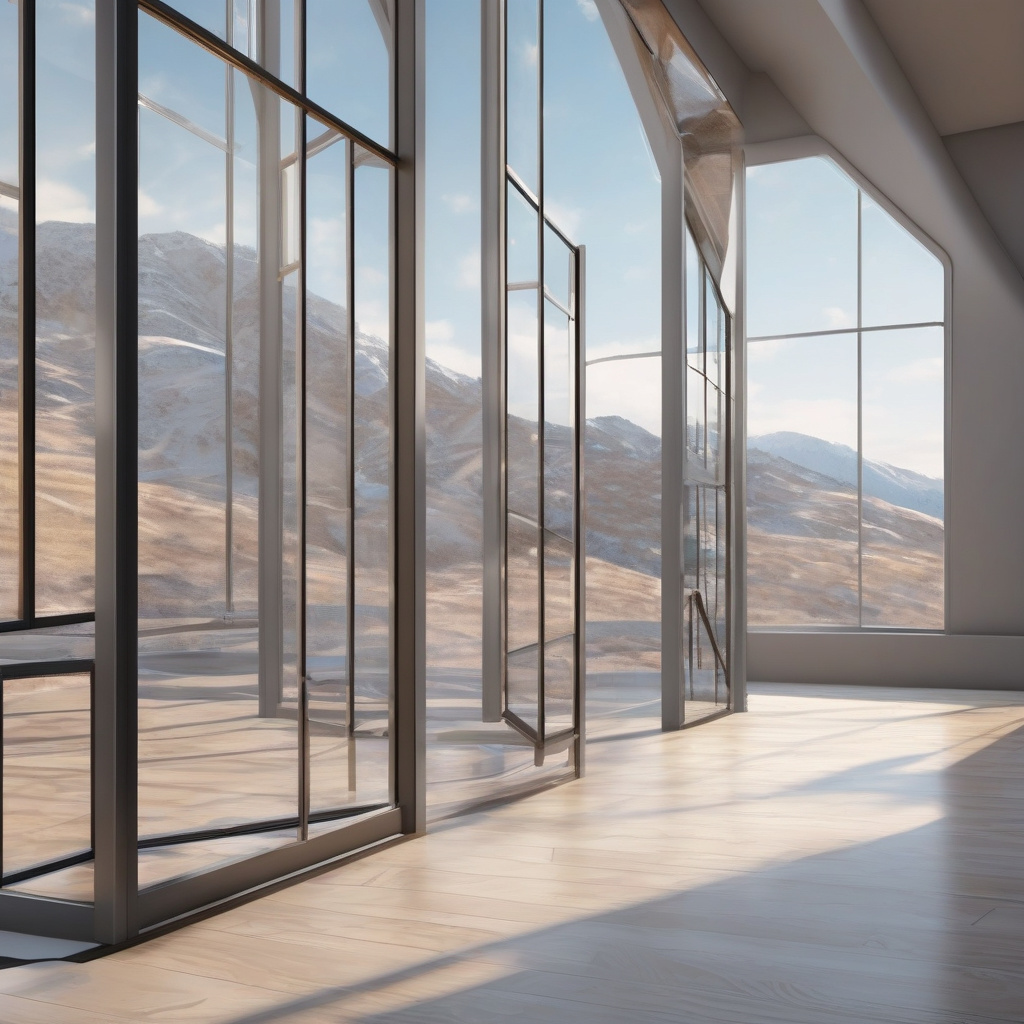 Perfectly measured slopes on modern windows