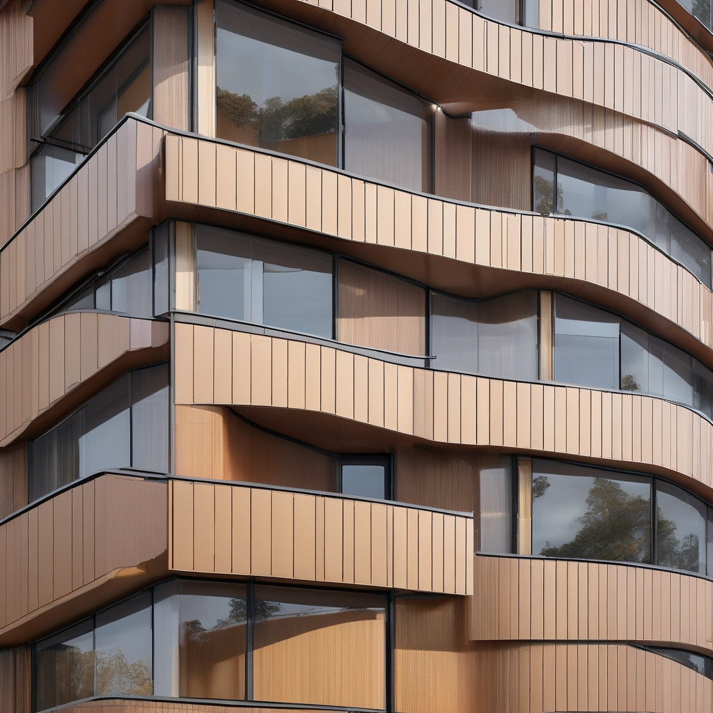 Facade of a modern house