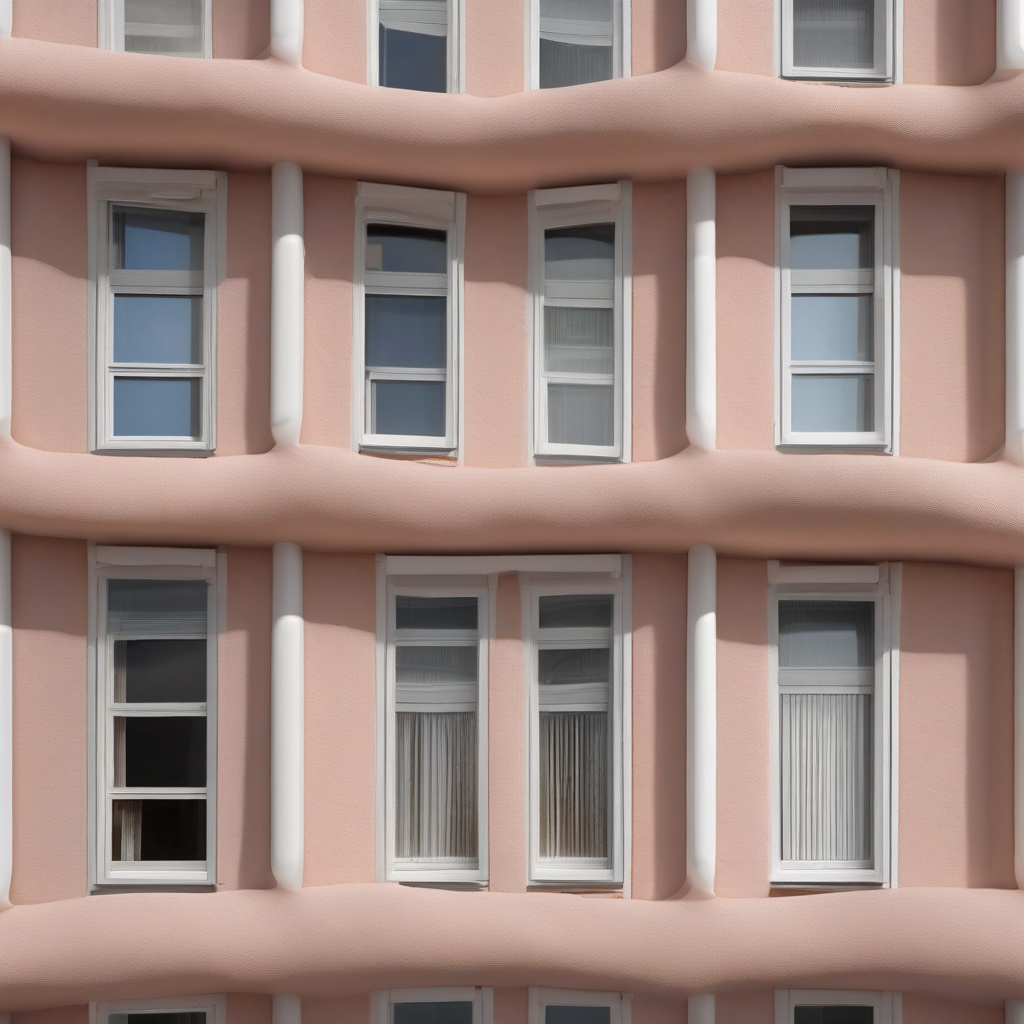 Contemporary silicone plaster facade in Los Angeles