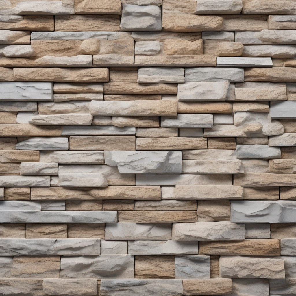Exquisitely finished stone-look panels