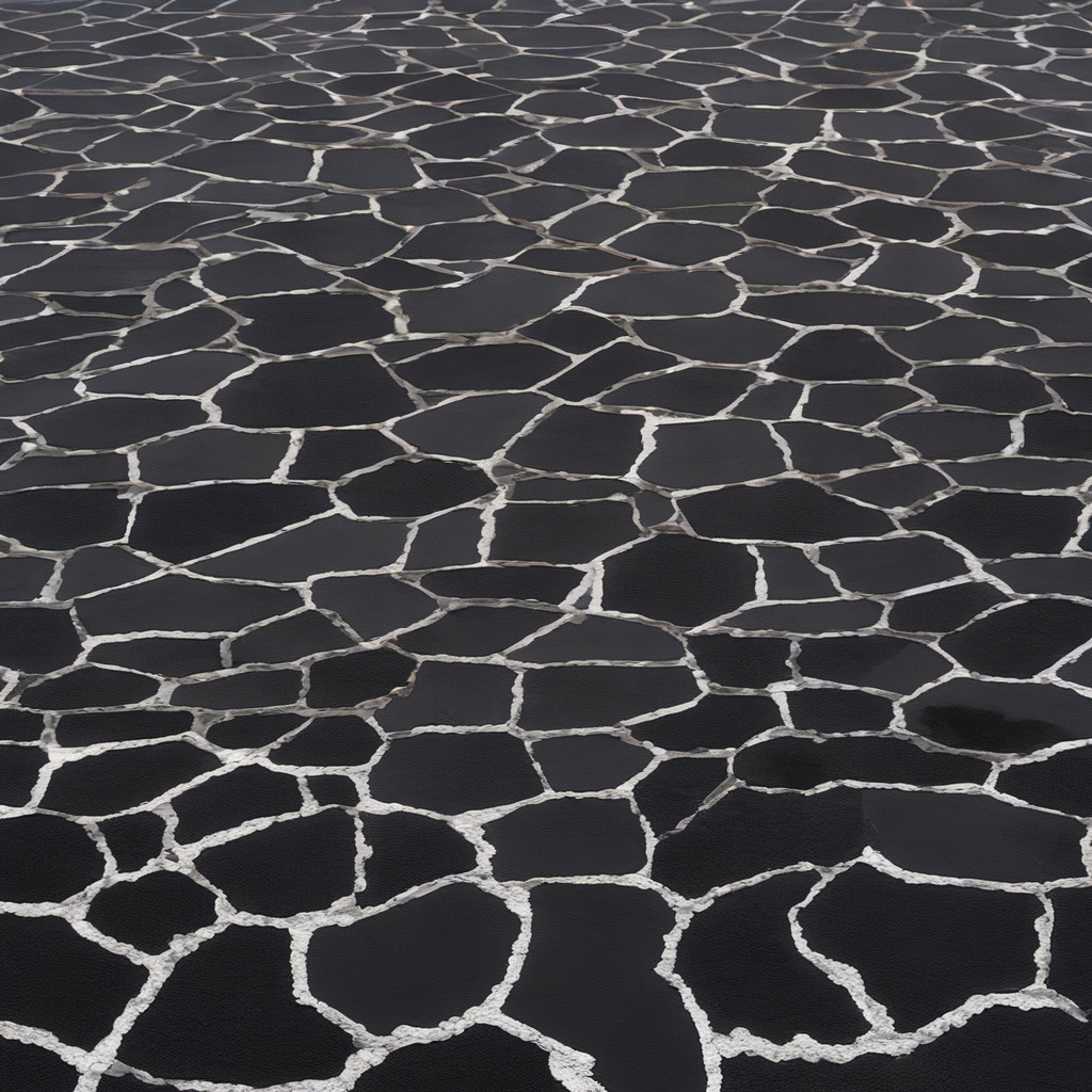 Worker safely applying bitumen primer Supporting safety in construction applications